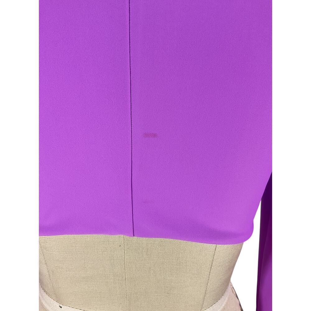 Alex Perry Sleek Purple Deren Crop Top Size US 4/ UK 8 - Picture 8 of 8